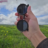 משקפי שמש עם עדשות מתכווננות